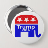Campagneontwikkelaar Trump 2016 Ronde Button 4,0 Cm (Voorkant /achterkant)