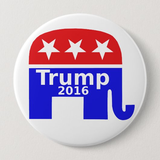 Campagneontwikkelaar Trump 2016 Ronde Button 4,0 Cm (Voorkant)