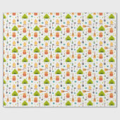 Campagnepatroon voor buitengebruik cadeaupapier (Vlak)