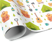 Campagnepatroon voor buitengebruik cadeaupapier (Rol Hoek)