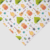 Campagnepatroon voor buitengebruik tissuepapier (Detail)