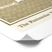 Campagnes van Napoleon, schiereiland 1808-1814 Poster (Hoek)