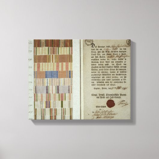 Campagnestinktvissen en dienstplicht canvas afdruk (Voorkant)