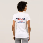 Campagneteam Tulsi Gabbard T-shirt (Achterkant volledig)