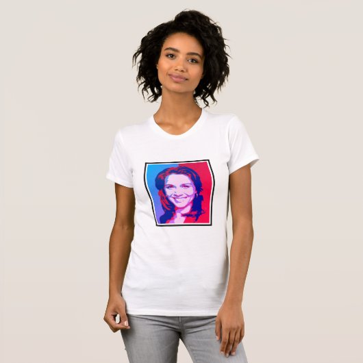 Campagneteam Tulsi Gabbard T-shirt (Voorkant volledig)