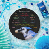 Campagnevoorschriften Papieren Bordje (Feest)