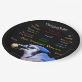 Campagnevoorschriften Papieren Bordje (Gekanteld)