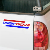 Campaign 2024 verkiezing President TRUMP & TUCKER Bumpersticker (Op Truck)