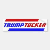 Campaign 2024 verkiezing President TRUMP & TUCKER Bumpersticker (Voorkant)