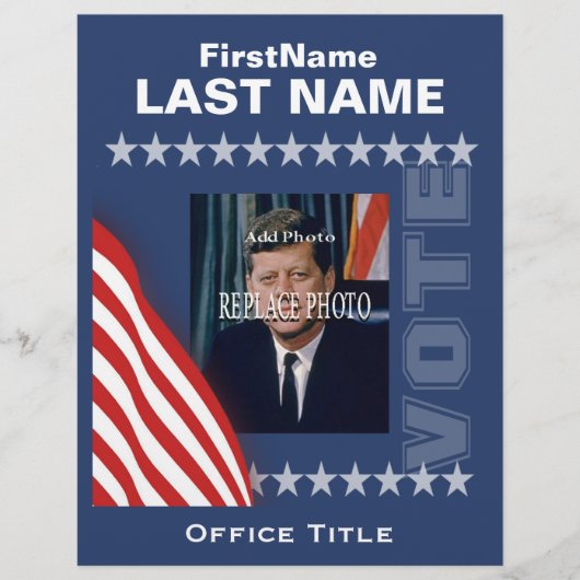 Campaign Flyer-Sjabloon Flyer (Voorkant)