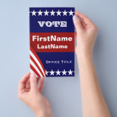 Campaign Flyer-Sjabloon Flyer (Hand)