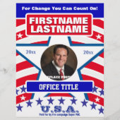 Campaign Flyer-Sjabloon Flyer (Voorkant)