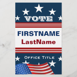 Campaign Flyer-Sjabloon Flyer