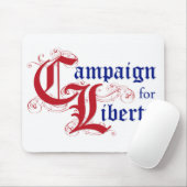 Campaign for Liberty Logo Muismat (Met muis)