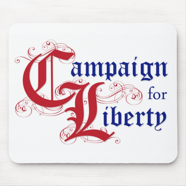 Campaign for Liberty Logo Muismat (Voorkant)