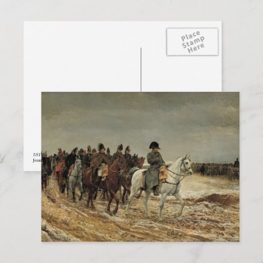 Campaign of France Briefkaart (Voorkant / Achterkant)