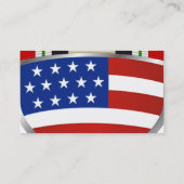 Campaign Ribbon in Irak Visitekaartje (Achterkant)