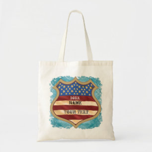 Campaign Shield Tote Bag