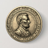 Campaign Sjabloon Fun memorabel Ronde Button 7,6 Cm (Voorkant)