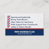 Campaign Template Business Card Visitekaartje (Achterkant)