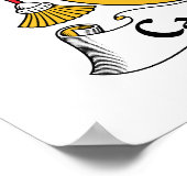 Campana Family Crest Poster (Hoek)