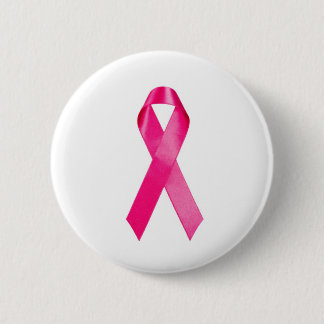 Campanha do Cancer de Mama Ronde Button 5,7 Cm