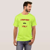 Campania, Italiaanse scooter T-shirt (Voorkant volledig)