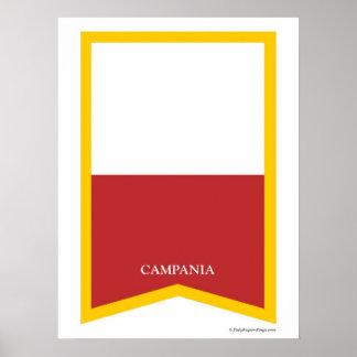 Campania Italië Regio Art Poster
