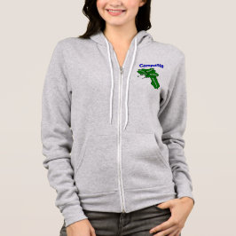 Campania Kaart met Provincies Hoodie