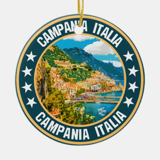 Campania Keramisch Ornament (Voorkant)
