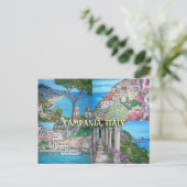 Campanië, Briefkaart Italië (Staand voorkant)