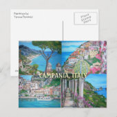 Campanië, Briefkaart Italië (Voorkant / Achterkant)