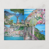 Campanië, Briefkaart Italië (Voorkant)