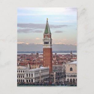 Campanile di San Marco, Venetië Italië Briefkaart