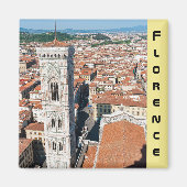 Campanile Giotto - Florence, Toscane, Italië Magneet (Voorkant)