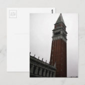 Campanile Piazza San Marco Briefkaart (Voorkant / Achterkant)