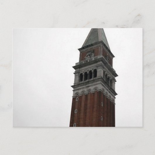 Campanile Piazza San Marco Briefkaart (Voorkant)