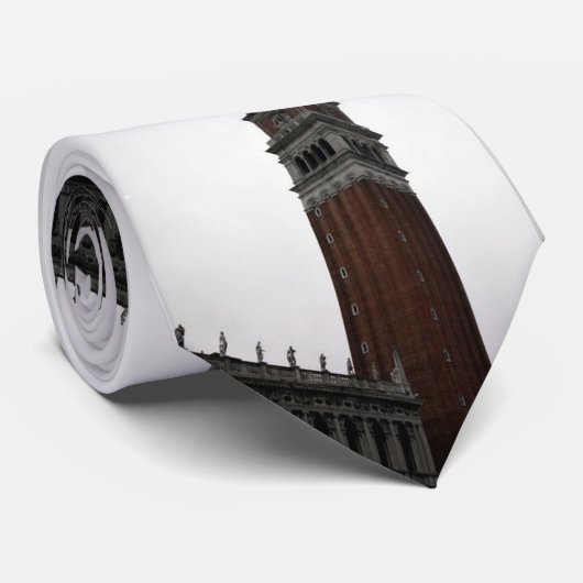 Campanile Piazza San Marco Necktie Stropdas (Opgerold)