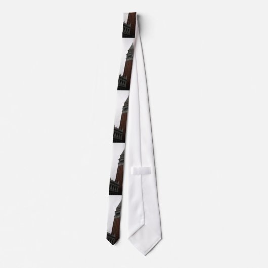 Campanile Piazza San Marco Necktie Stropdas (Achterkant)