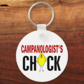 Campanologe's kuiken sleutelhanger (Voorkant)