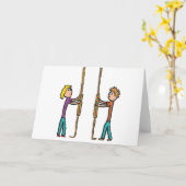 Campanologie Kaart (Gele Bloem)