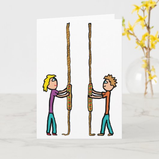 Campanologie Kaart (Gele Bloem)