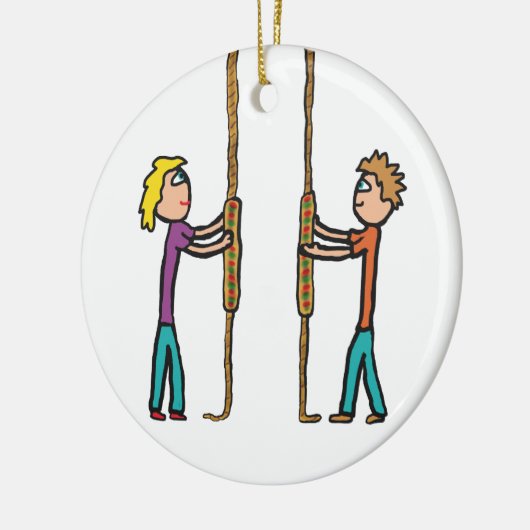 Campanologie Keramisch Ornament (Links)