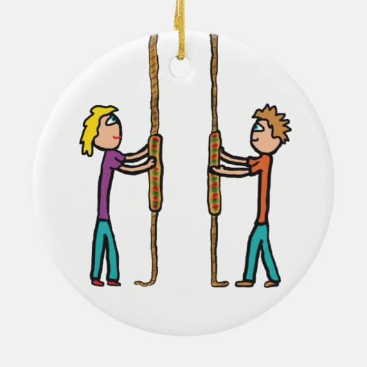 Campanologie Keramisch Ornament (Achterkant)