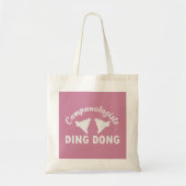 Campanoloog Bell Ringer Tote Bag (Voorkant)
