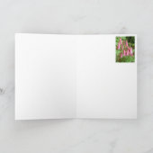 Campanula takesimana notecard kaart (Binnen)