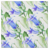 Campanula waterverf kunststof stof (Close Up)