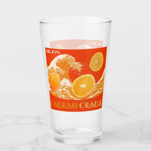 Campari Orenge(神奈川沖浪裏) Glas (Achterkant)
