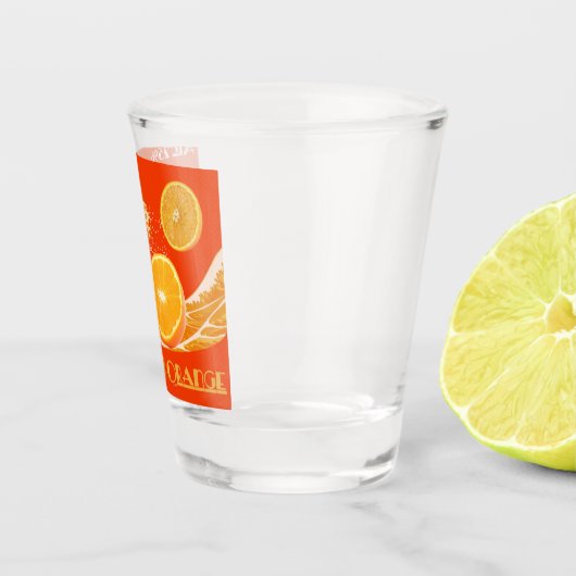 Campari Orenge(神奈川沖浪裏) Shot Glas (Rechts)