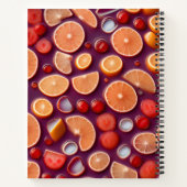 Campari Soda Citrus geometrisch patroon Notitieboek (Achterkant)